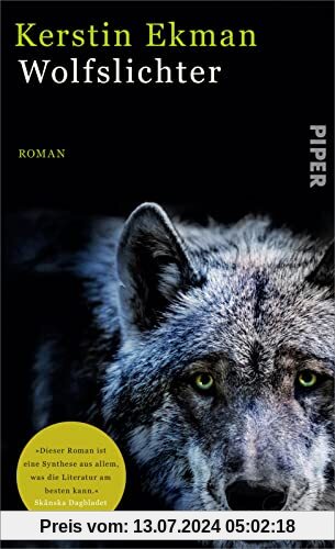 Wolfslichter: Roman | Spannende Weltliteratur aus Schweden